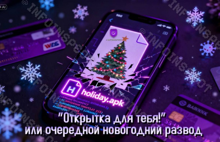 Опасные «поздравления»: мошенники рассылают вирусы под видом новогодних открыток