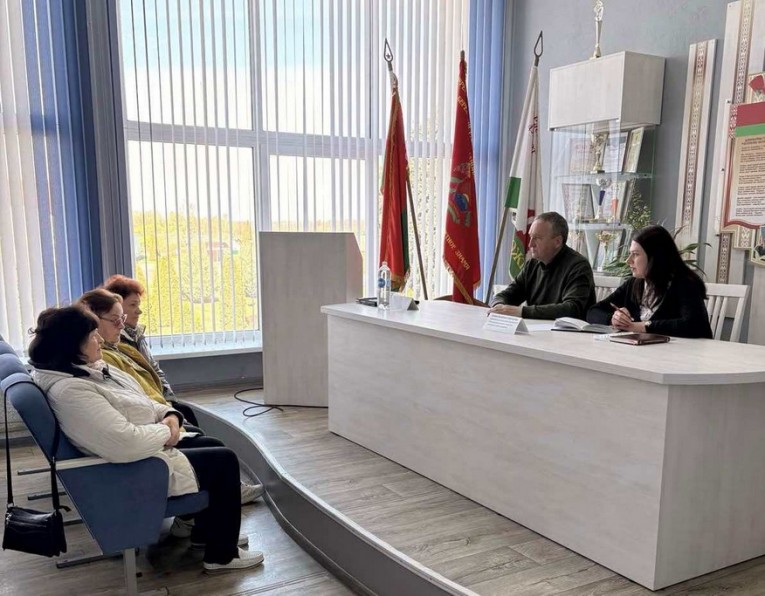 В КСУП "Воронецкий" состоялся профсоюзный правовой прием