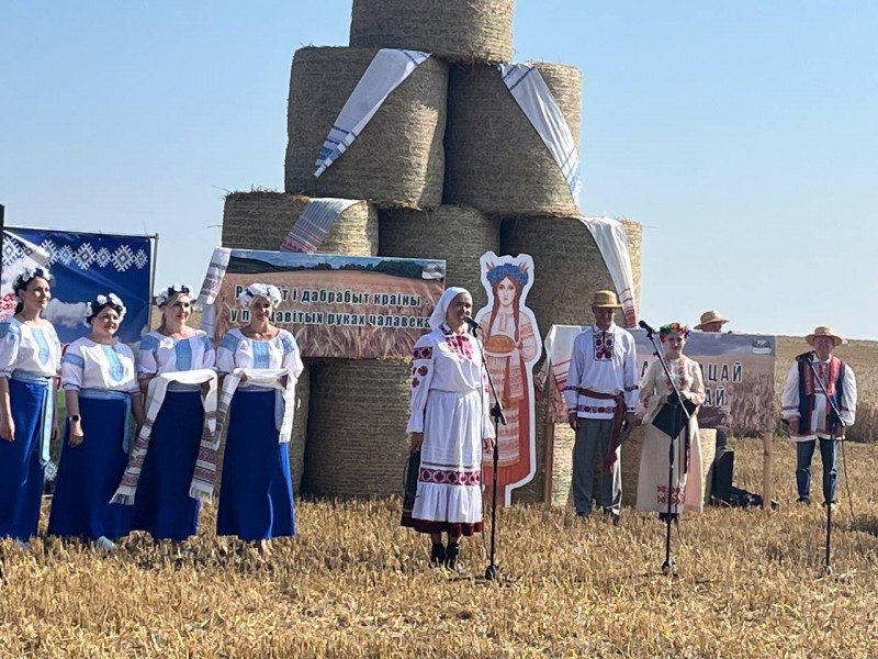 В КСУП «Воронецкий» состоялся праздник «Зажинки».